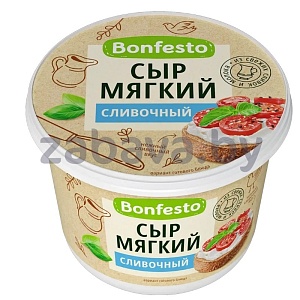 Сыр мягкий Bonfesto, сливочный, 70%, 500 г