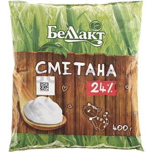 Сметана «Беллакт», 24%, 400 г