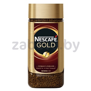 Кофе Nescafe Gold, растворимый с добавлением молотого, 95 г