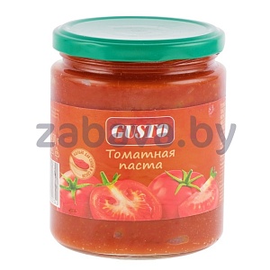 Паста томатная Gusto, несол., 25%, 450 г