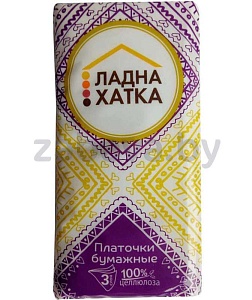 Платочки бумажные «Ладна Хатка»