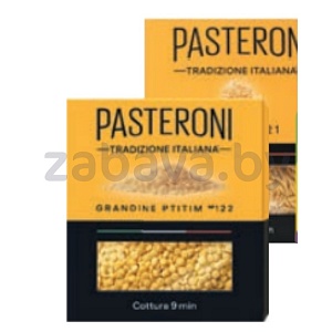 Макаронные изделия Pasteroni grandine ptitim №122 или riso №121, 400 г