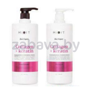 Шампунь/бальзам для волос Mixit, Collagen & Keratin, 1 л