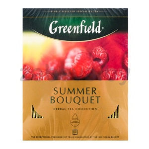 Чай Greenfield Summer Bouquet, 100 пак.