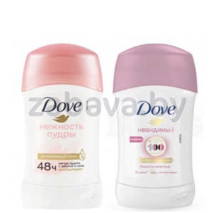 Дезодорант Dove, 40 мл, нежность пудры/лепестков