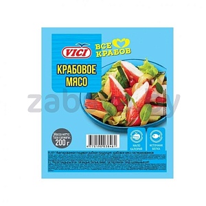 Крабовое мясо Vici, 200 г