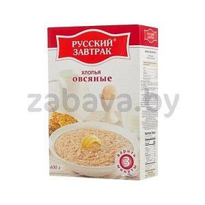 Хлопья «Националь» «Русский завтрак», овсяные, 400 г