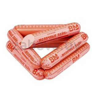 Сосиски «Молочные лайн», «Волковысский» МК, 1 кг