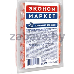 Крабовые палочки «Эконом Маркет», зам., имитация, 240 г