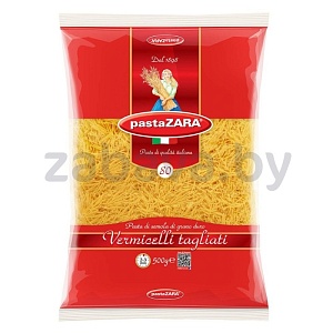 Макароны Pasta Zara Vermicelli Tagliat № 80, 500 г