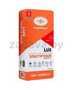 Клей для плитки «Тайфун» Lux, эластичный, 25 кг
