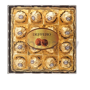 Конфеты Deffero, в молочном шоколаде с арахисом, 200 г