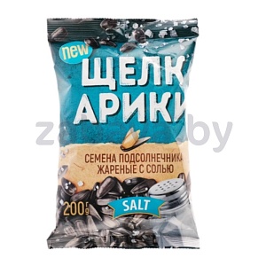 Семена подсолнечника «Щелкарики», жареные, с солью, 200 г