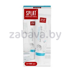 Зубная паста Splat Professonal «Биокальций», набор 1+1, 2 шт. × 100 мл