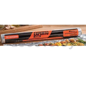 Фольга алюминиевая Experto Home, 14 мкм