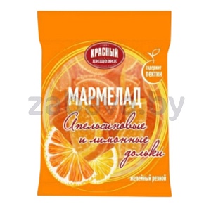 Мармелад «Красный Пищевик» «Апельсин. и лимонн. дольки», 210 г