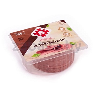 Сервелат «С трюфелем», в/с, в/к, 250 г, «Брестский» МК