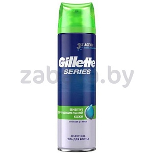 Гель для бритья Gillette Series, 200 мл, в ассортименте