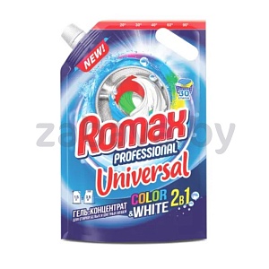 Средство для стирки Romax Professional, 1,5 кг, в ассорт.