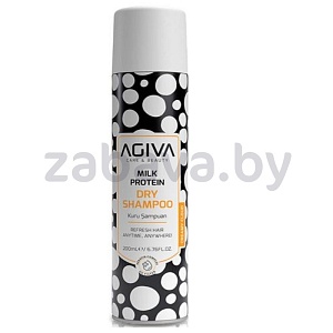 Сухой шампунь для волос Agiva, Milk Protein, 200 мл