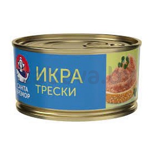Икра трески «Санта Бремор», 130 г