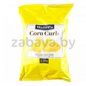 Палочки кукурузные Walter's, сахарн. пудра, 150 г