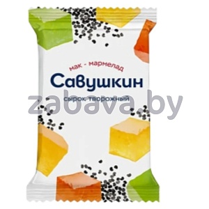 Сырок творожный «Савушкин», сладкий, 9%, 100 г, в ассорт.