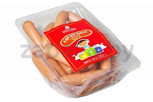 Сосиски «Карапузики», м/пт, в/с, 550 г, ТД «Серволюкс»