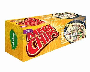 Чипсы картофельные Mega Chips, 200 г, в ассортименте