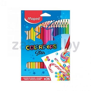Карандаши цветные Color Peps Maped, 36 шт.