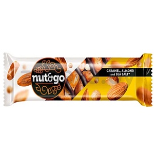 Батончик Nut&Go, миндаль, 34 г
