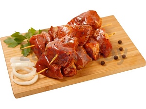 Шашлык «Вкусный», из свиной филейной части, п/ф, охлажденный, 1 кг