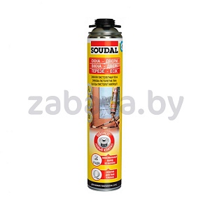 Пена монтажная Soudal, профессиональная, 750 мл