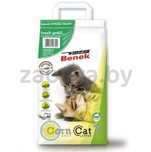 Наполнитель Super Benek Corn Cat «Свежая трава», 25 л