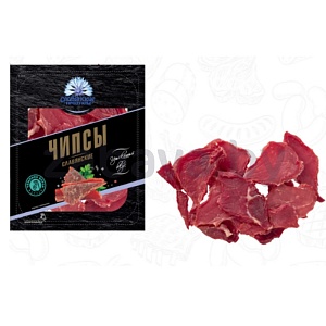 Продукт из свинины «Чипсы Славянские», с/в, 100 г