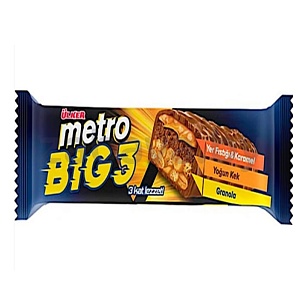 Шоколадный батончик Ulker Metro Big 3, 45 г