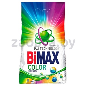 Порошок стиральный BiMax Color, сила цвета, 6 кг