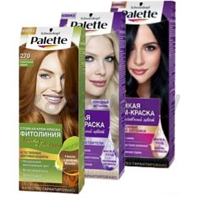Крем-краска для волос Palette, в ассортименте