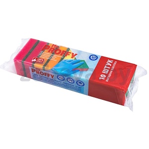 Губка для посуды Mr. Proffy, 10 шт.