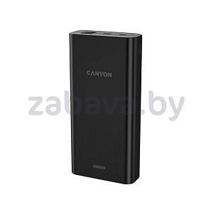 Портативное зарядное устройство Canyon CNE-CPB2001, черный или белый