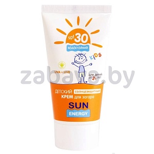 Солнцезащитный крем детский Sun Energy Kids SPF 30, 50 мл