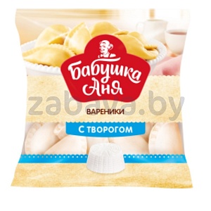 Вареники «Бабушка Аня» с творогом, 430 г