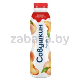 Йогурт «Савушкин», легкий, 1%, 415 г, в ассорт.