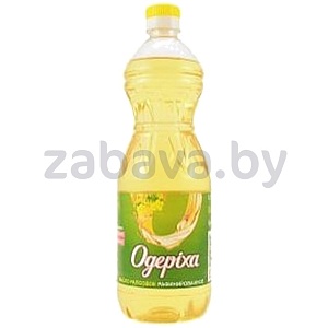 Масло рапсовое «Одериха», дез., раф., 0,98 л