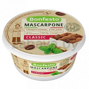 Сыр мягкий Bonfesto Mascarpone, 78%, 500 г
