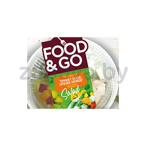 Салат Food&Go «Куриный с медово-горчичной заправкой», 230 г