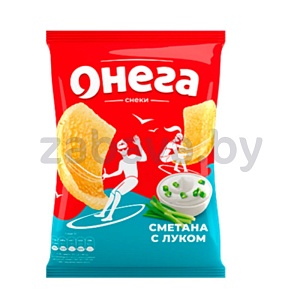Снеки «Онега», сметана с луком, 70 г