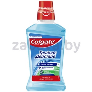 Ополаскиватель для полости рта Colgate «Тройное действие», 500 мл