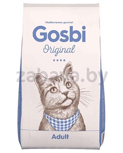 Корм для взрослых кошек Gosbi Original Cat, 12 кг