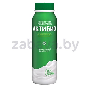 Биойогурт «АктиБио», питьевой, 260 г